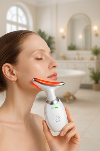 Masajeador Facial Inteligente 3 En 1 C